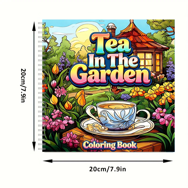 Libro para colorear Tea In The - Farming And Agriculture reseña y precio